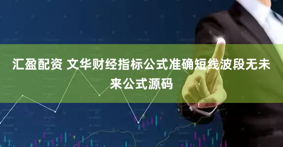 汇盈配资 文华财经指标公式准确短线波段无未来公式源码